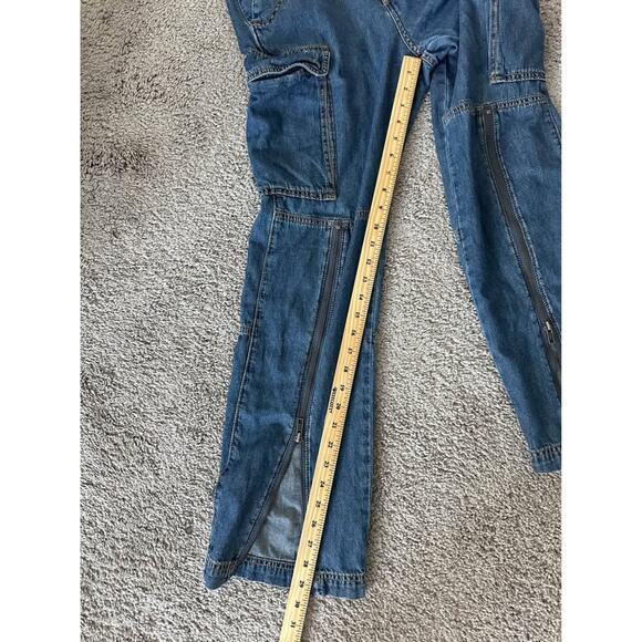One Teaspoon Women’s Mid-Rise Modern‎ Cargo Motion Zippered Pants Sz 25 - Picture 10 of 10